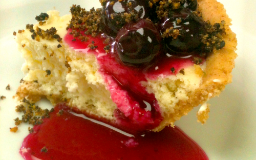 Tarta de Queso con Blueberry